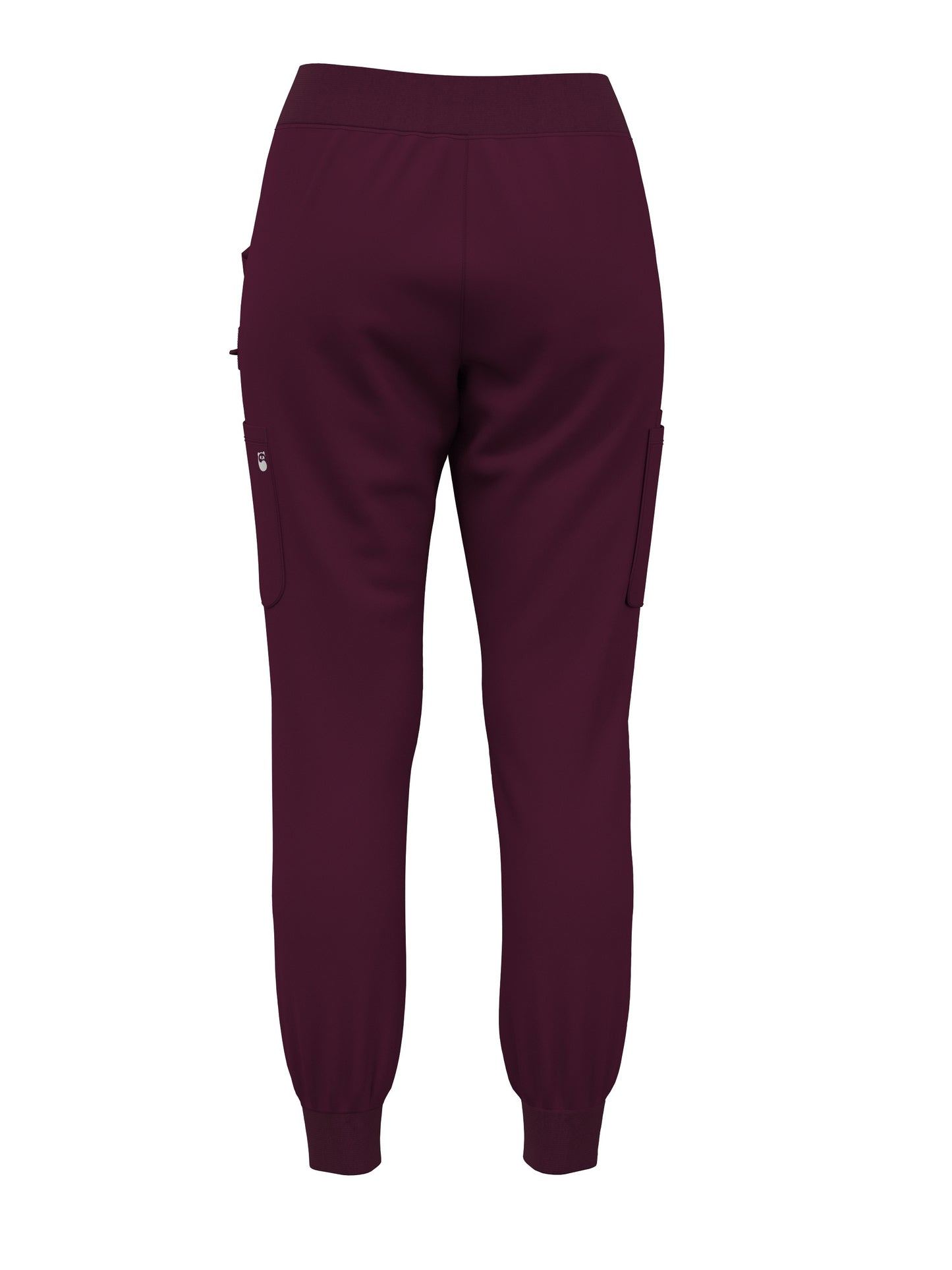 Pantalones de chándal cómodos y elásticos acanalados: pantalones de uniforme sanitario suaves, transpirables y funcionales con bolsillos para mujeres: ideales para profesionales médicos y para uso diario