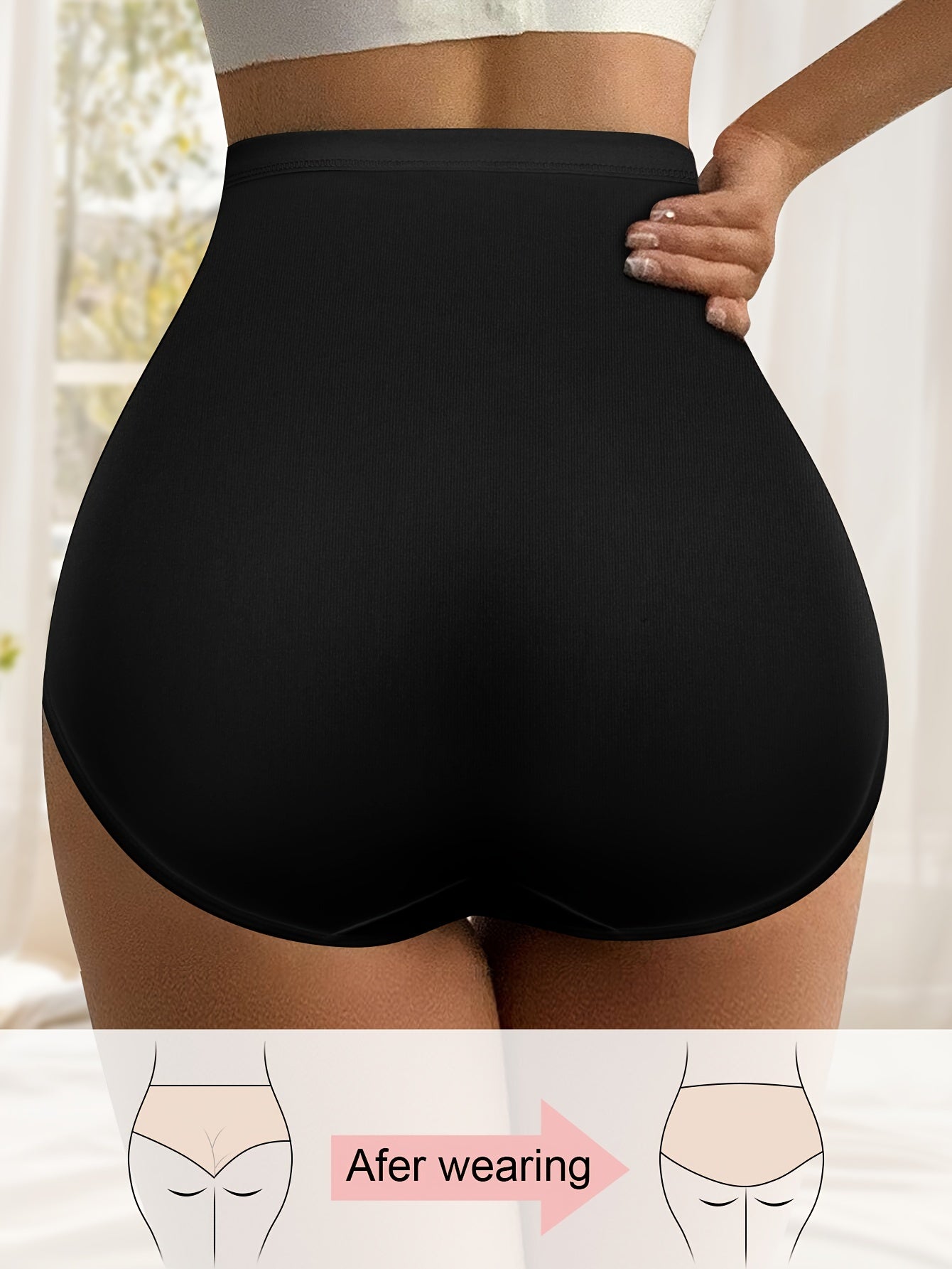 High Waist Body Shaping Briefs - MIOTAN 7-Pack - LuxyXO
