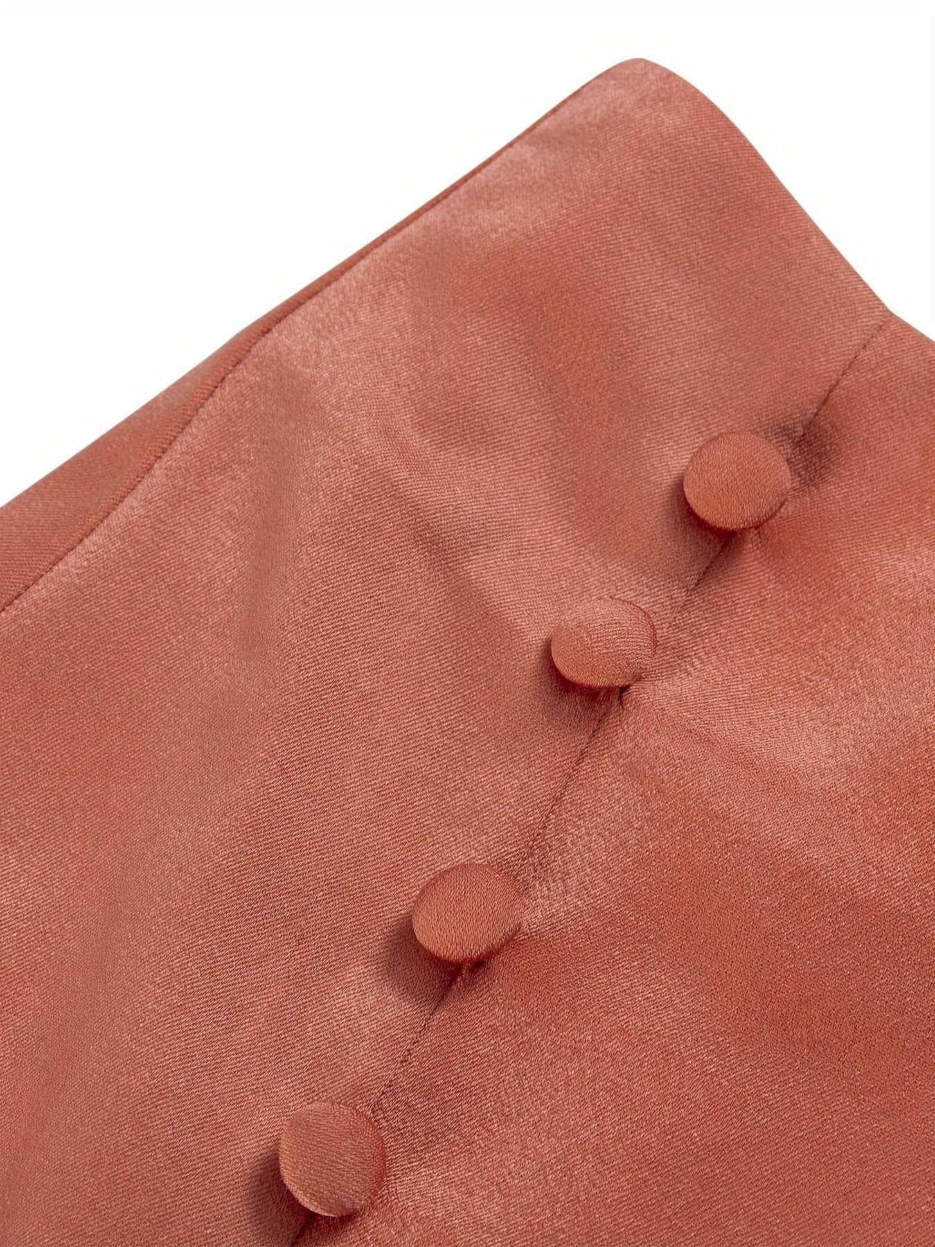Elegant Solid Color Slim Two-piece Skirt Set