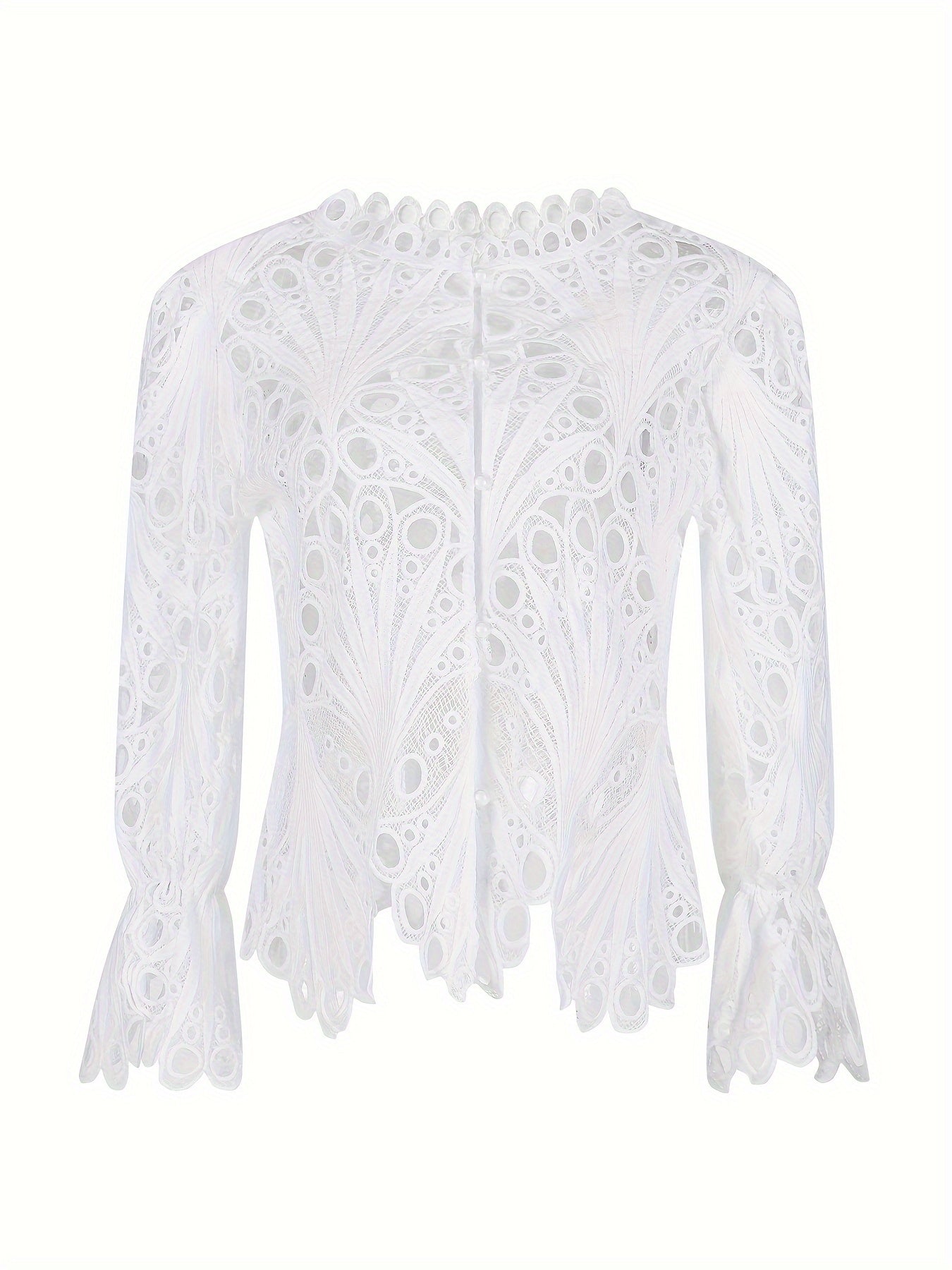 Blusa asimétrica con corte favorecedor: estilo seductor de discoteca en color liso: ligera, semitransparente y elegante para verano para mujer