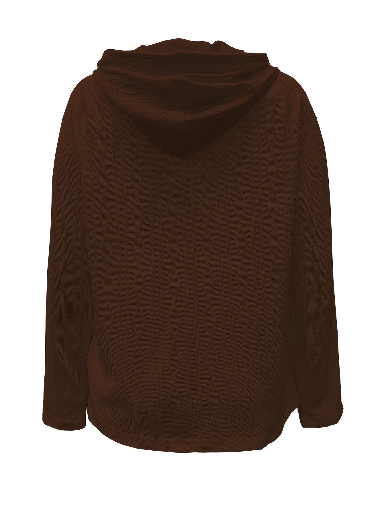 Cozy Cable Knit Sweater - Soft, Long Sleeve, Drawstring Hooded