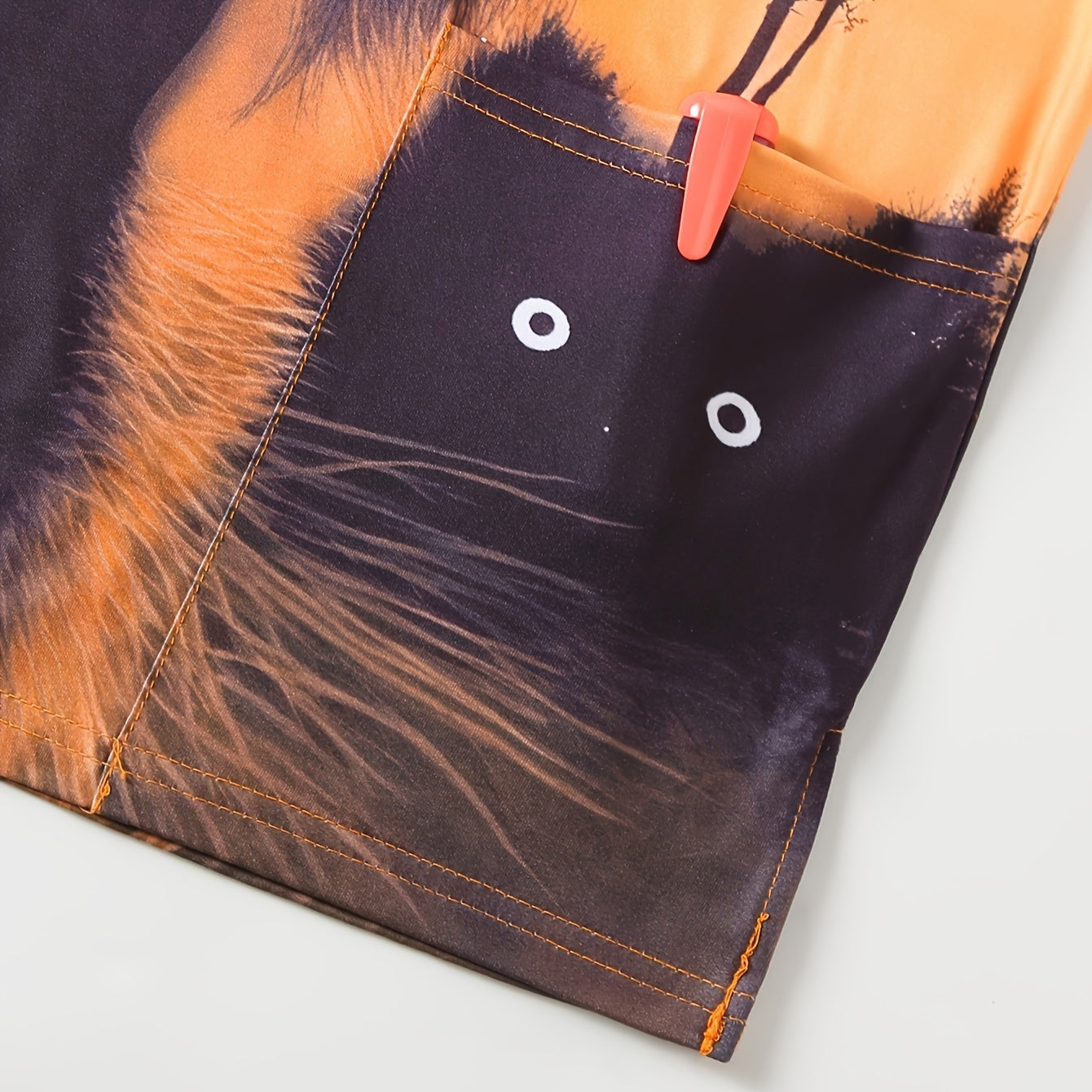 Camiseta de cuello en V con estampado de gato y cuervo negro, manga corta y detalle de bolsillo, con encanto de Halloween: uniforme de enfermera de moda para mujer