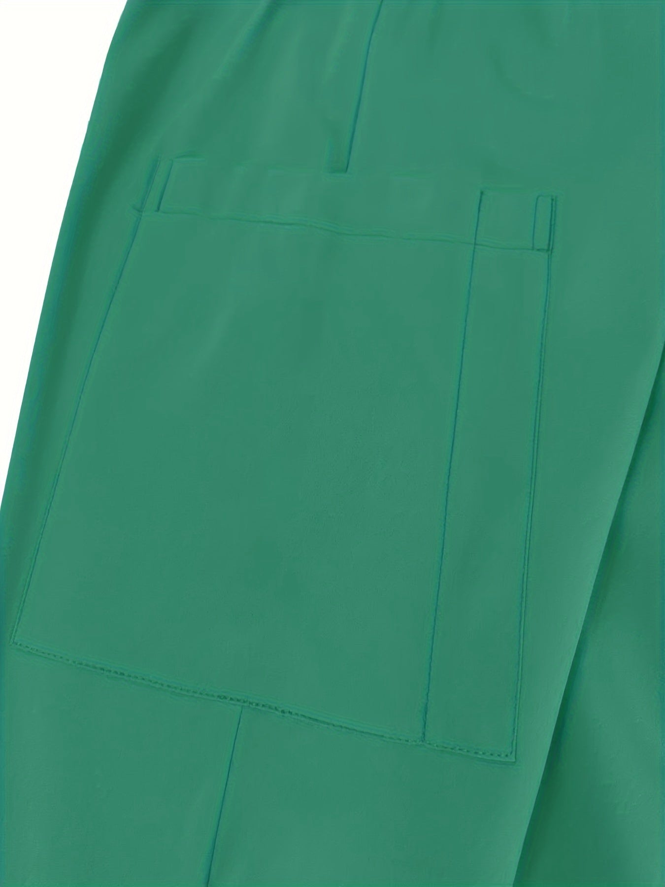 Pantalones de chándal ajustados con cordón, pantalones de cintura elástica de color sólido para uso sanitario en hospitales, ropa de mujer