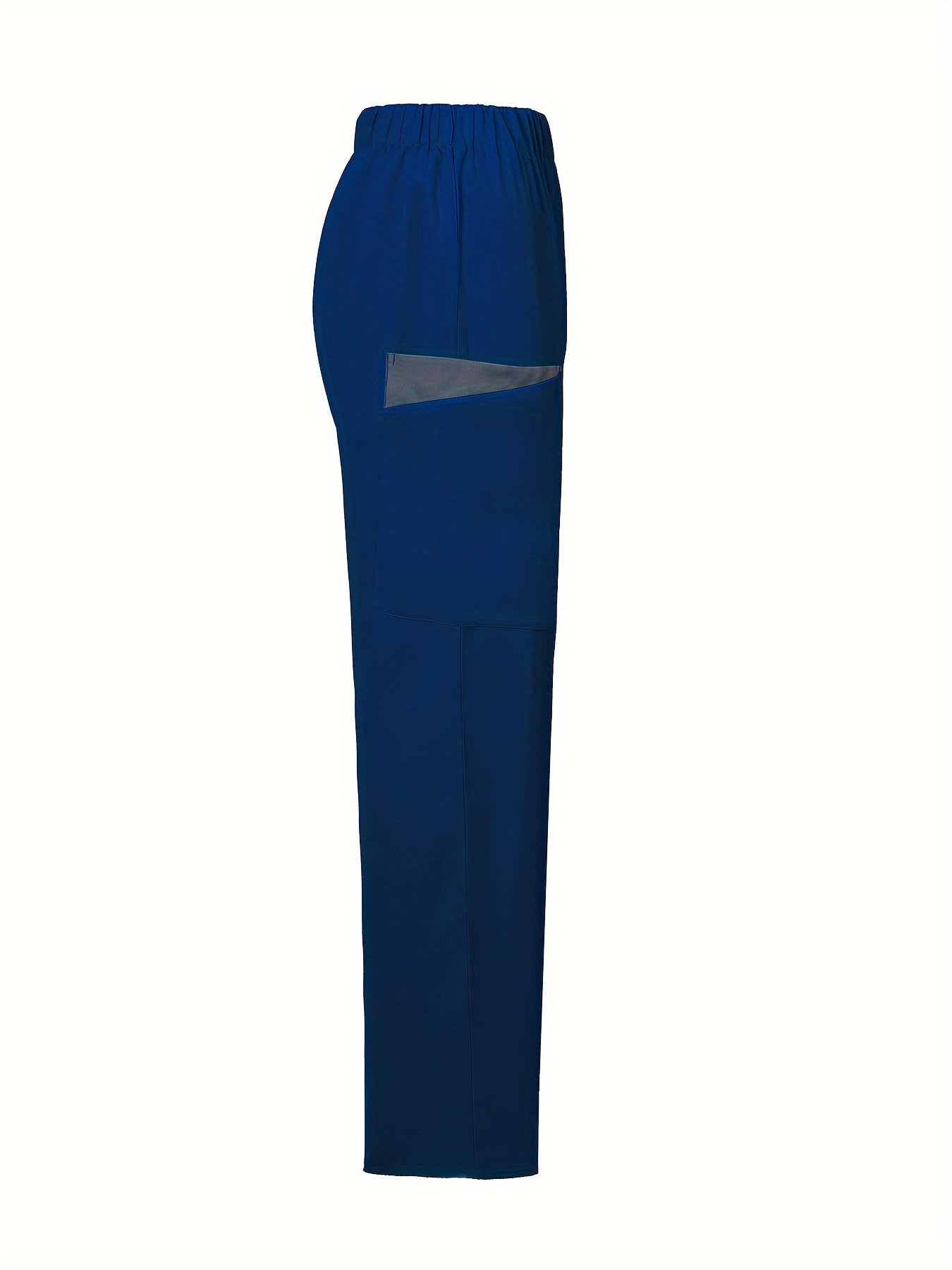 Conjunto de uniforme médico con ribete en contraste moderno: 2 piezas
