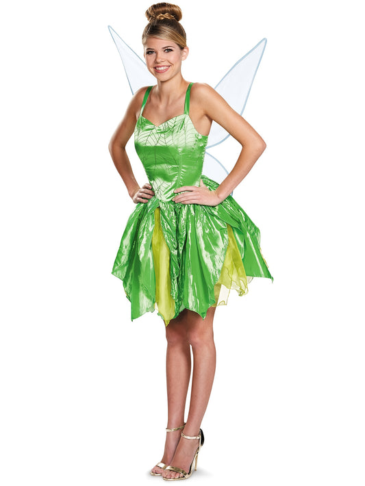 Female Elf Fairy Halloween Costume Set Butterfly Wings Sleeveless Mini Dress Fairy Cosplay Dress Up Costume