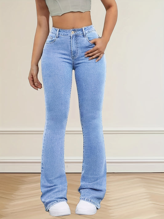 Women's High-Waisted Classic Fit Jeans