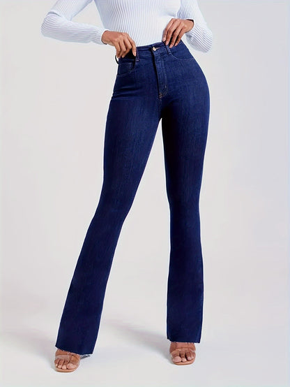 Vintage Flare Stretchy  Jeans - LuxyXO