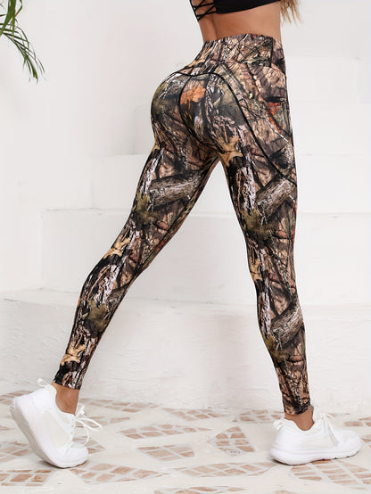 Leggings de yoga de alta elasticidad para mujer con bolsillos: ropa deportiva transpirable y no transparente para fitness y entrenamiento