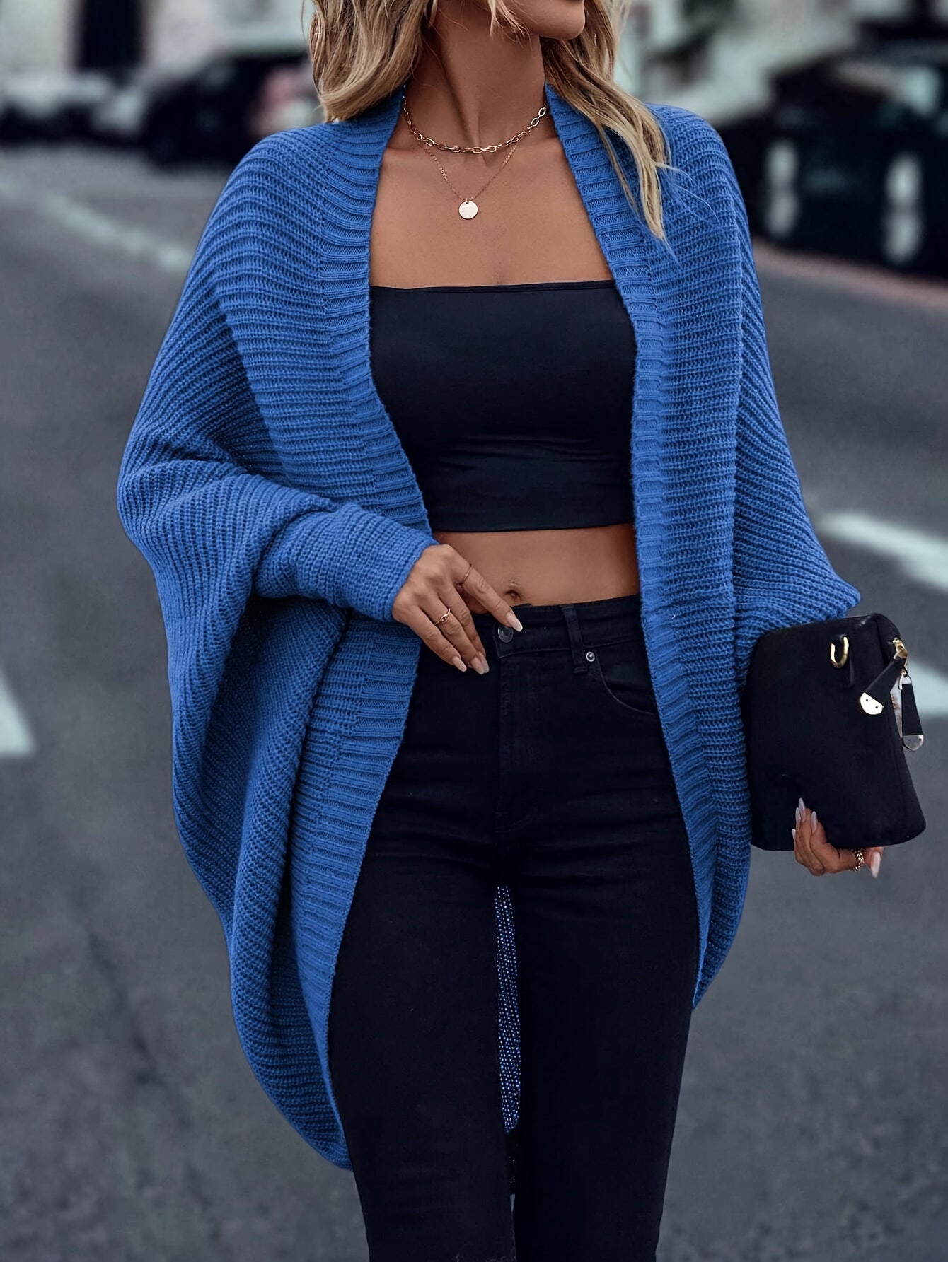 Women'S Solid Color Cardigan for Autumn And Winter