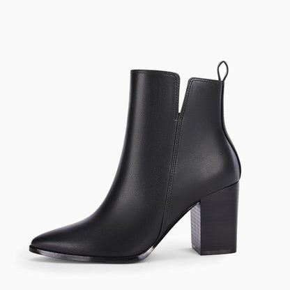 Stylish Women's V-shaped Hollow Ankle Boots