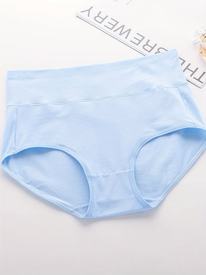 Ultra-Soft High Waist Briefs - Seamless Comfort - LuxyXO