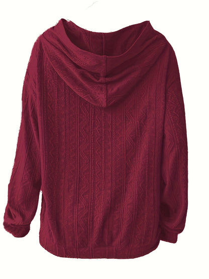 Women's Casual Hoodie - Warm Oversized Pullover - LuxyXO