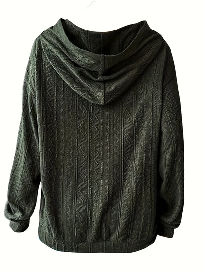 Women's Casual Hoodie - Warm Oversized Pullover - LuxyXO