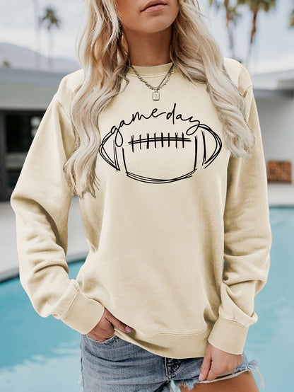 Womens Game Day Rugby Sweatshirt