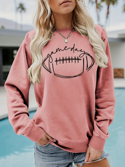 Womens Game Day Rugby Sweatshirt