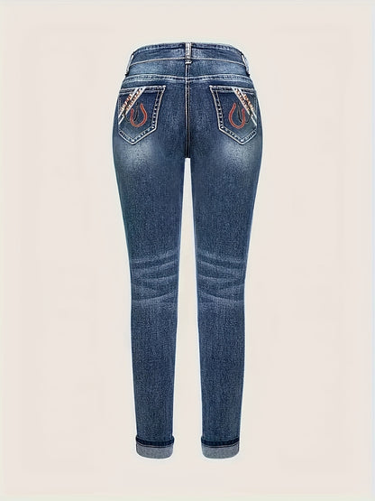 Plus Size Whisker Skinny Fit Jeans - Flattering & Comfy