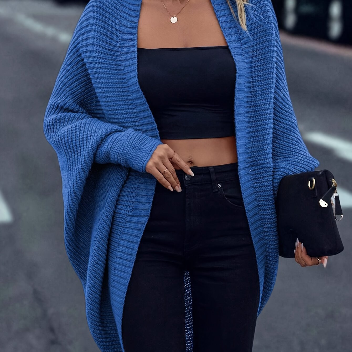 Women'S Solid Color Cardigan for Autumn And Winter