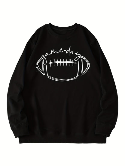 Womens Game Day Rugby Sweatshirt