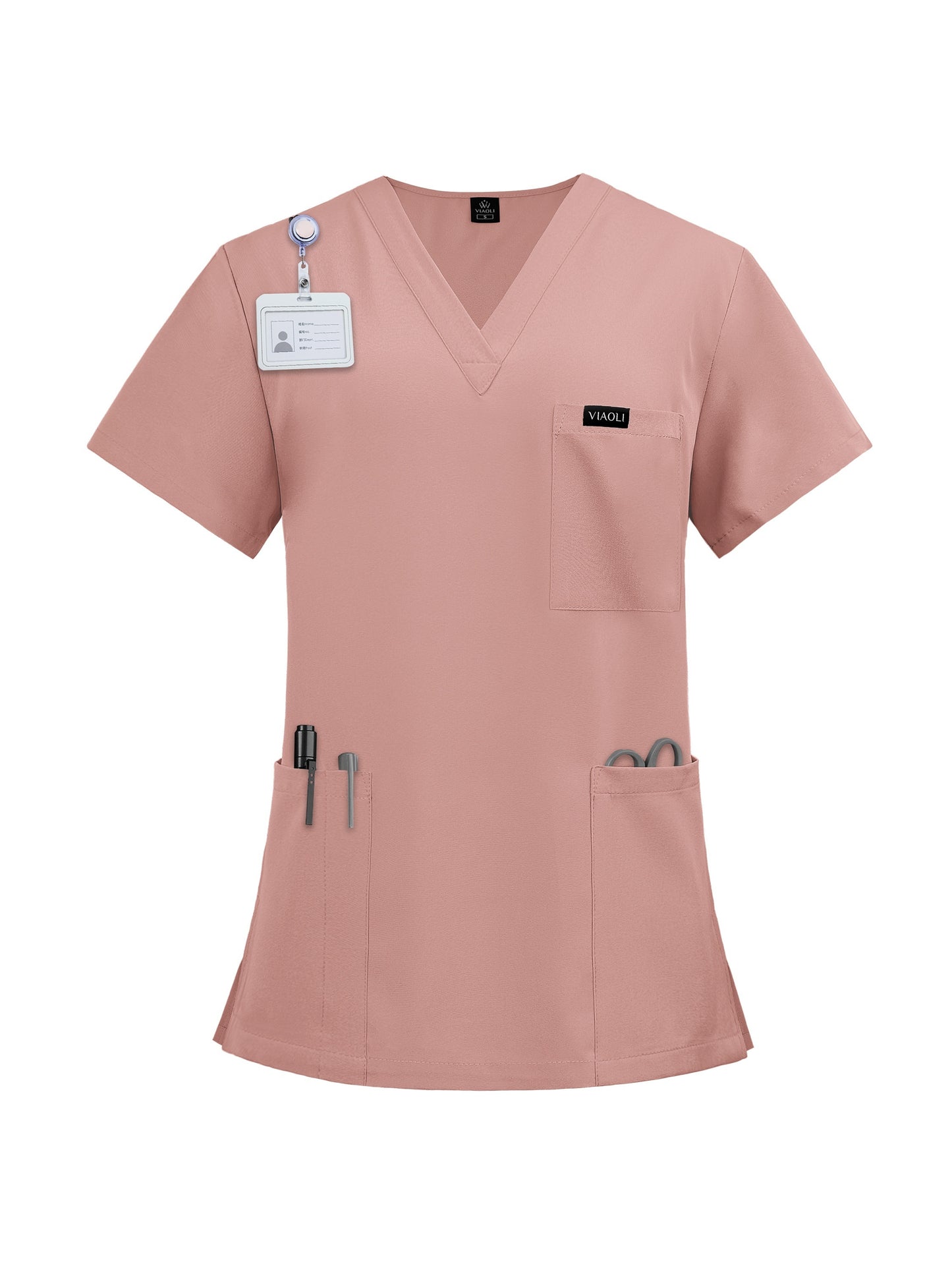 Modern Scrub Set - Breathable & Comfortable 2-Piece