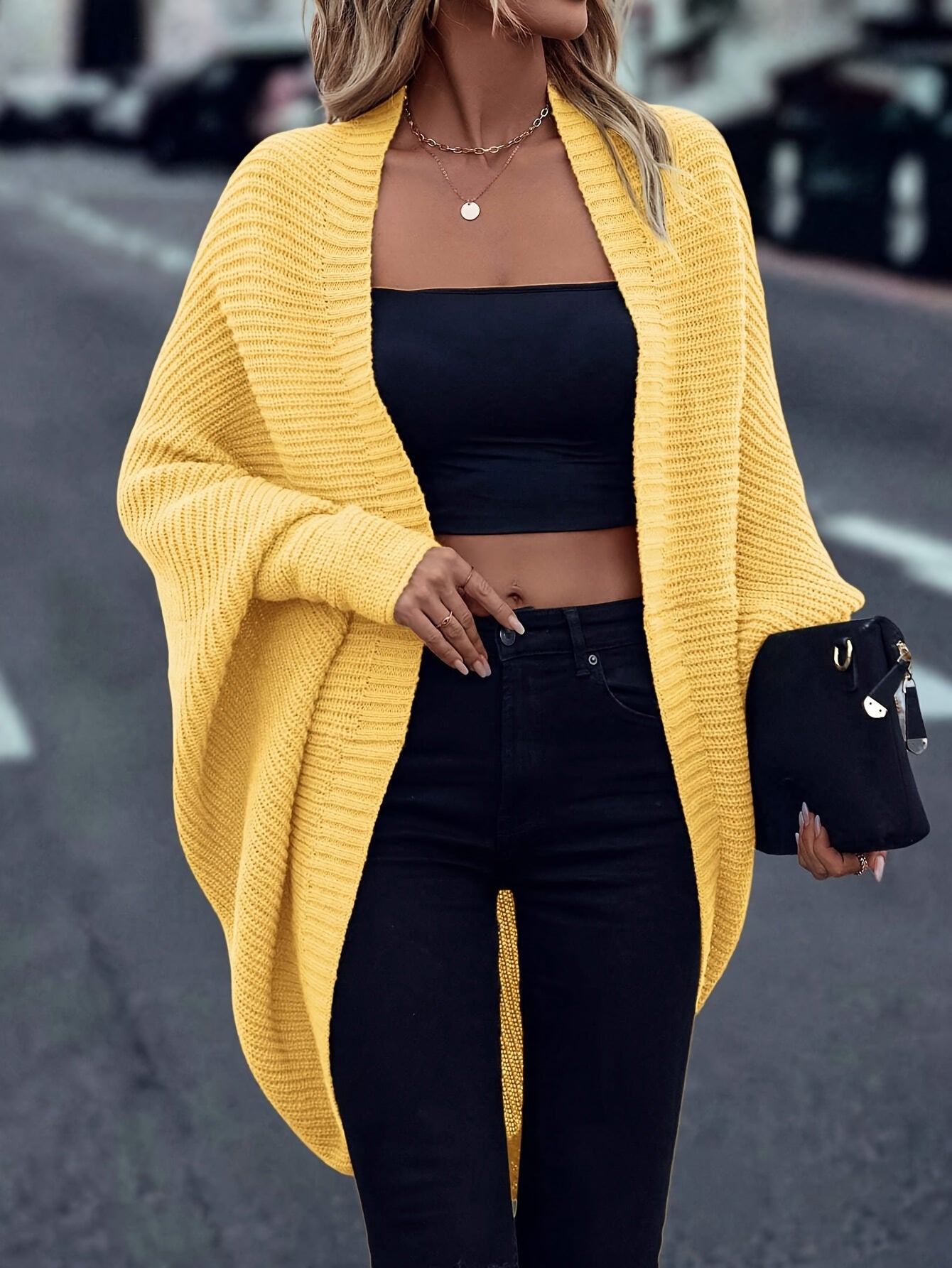 Women'S Solid Color Cardigan for Autumn And Winter