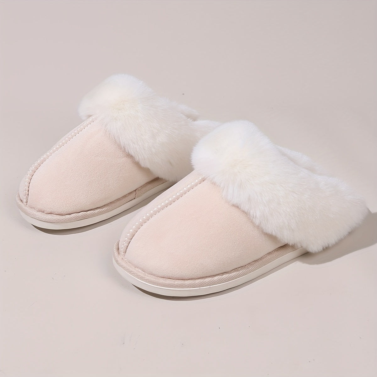 Fluffy Plush Winter Indoor Slippers | Anti-Slip & Warm - LuxyXO