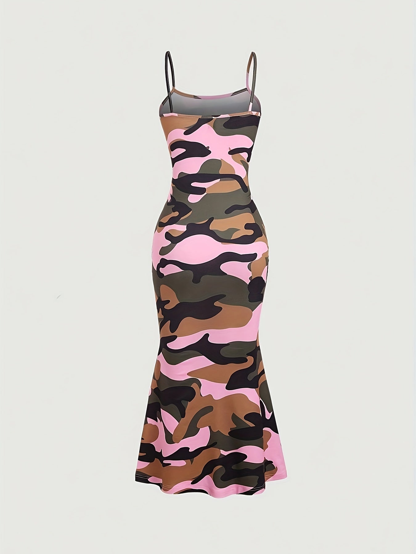 Chic Camouflage Cami Dress