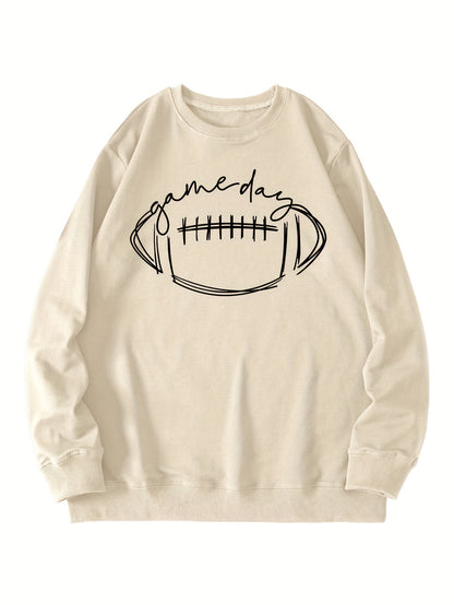 Womens Game Day Rugby Sweatshirt