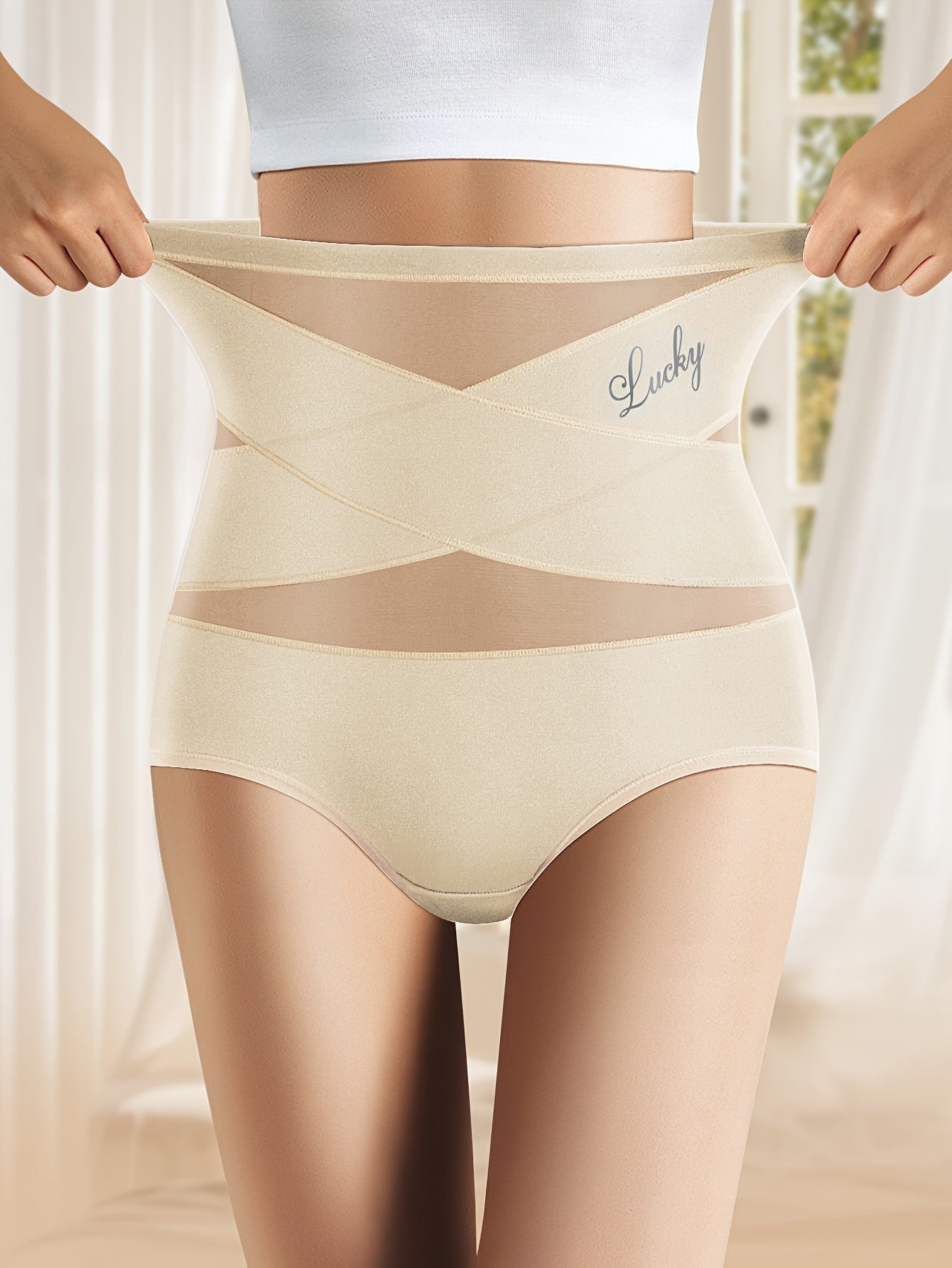 Elegant High Waist Briefs - Soft & Comfy Intimates - LuxyXO