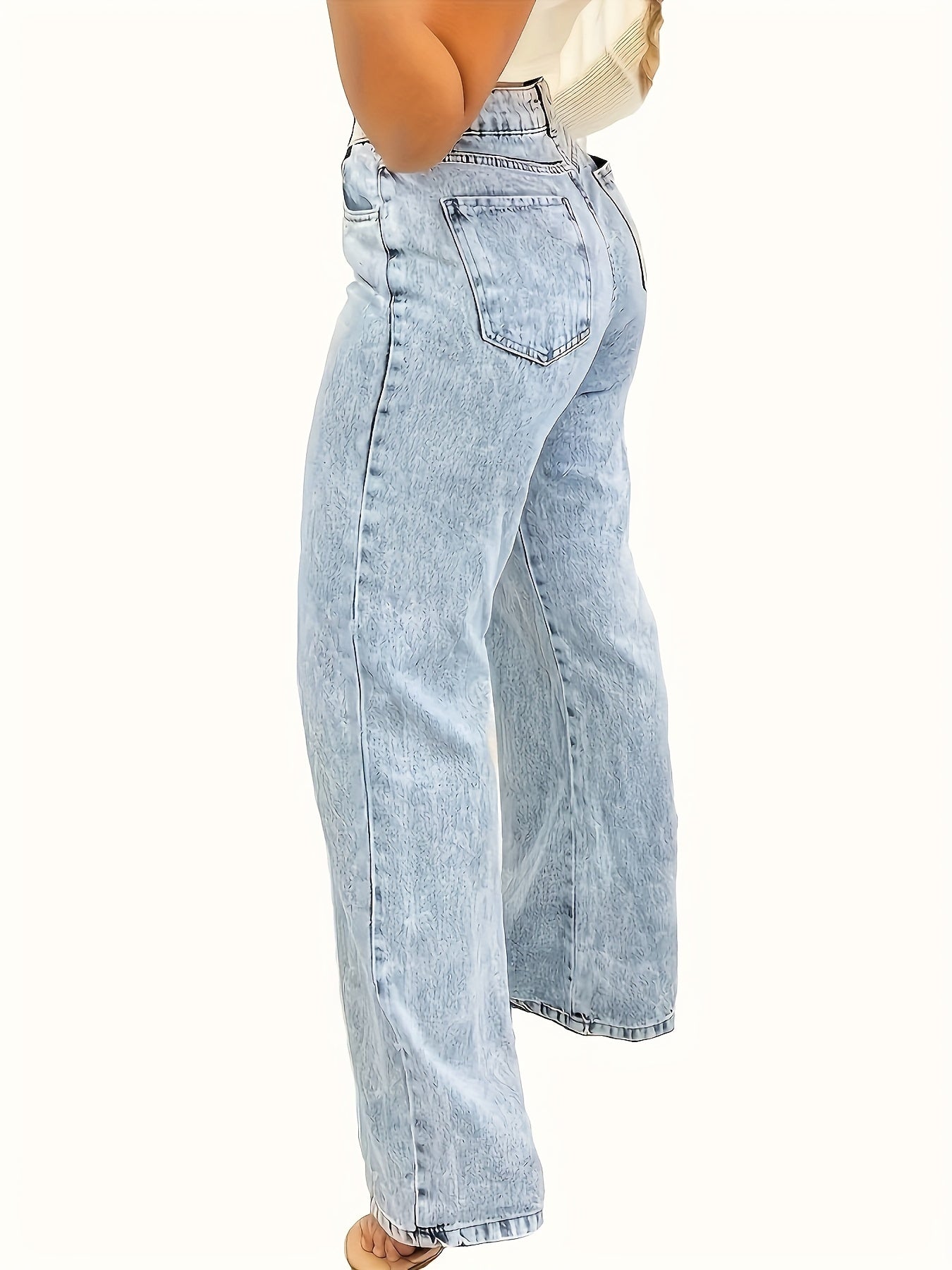 Ultra-Comfortable High-Waisted Stretchy Jeans for Women - LuxyXO