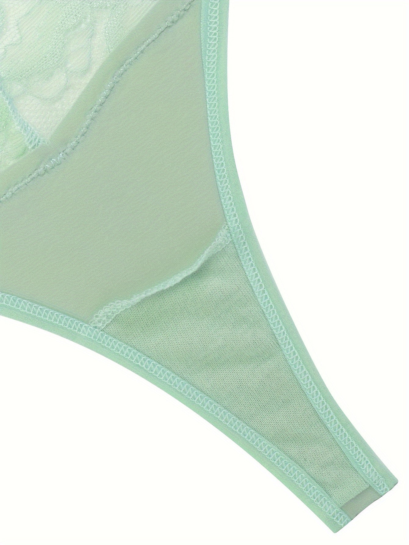 Sexy Lace Patchwork Thong - Comfortable & Breathable - LuxyXO