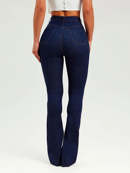 Vintage Flare Stretchy  Jeans - LuxyXO