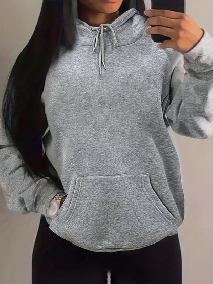 Stylish Women's Casual Hooded Sweatshirt