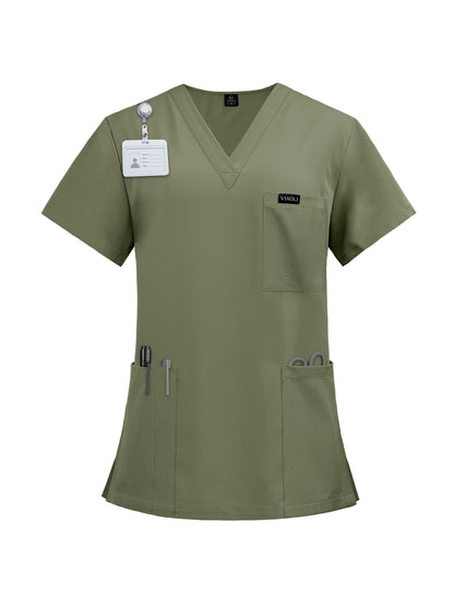 Modern Scrub Set - Breathable & Comfortable 2-Piece