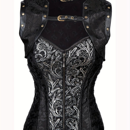 Womens Sexy Steampunk Gothic Steel Boned Vintage Corset