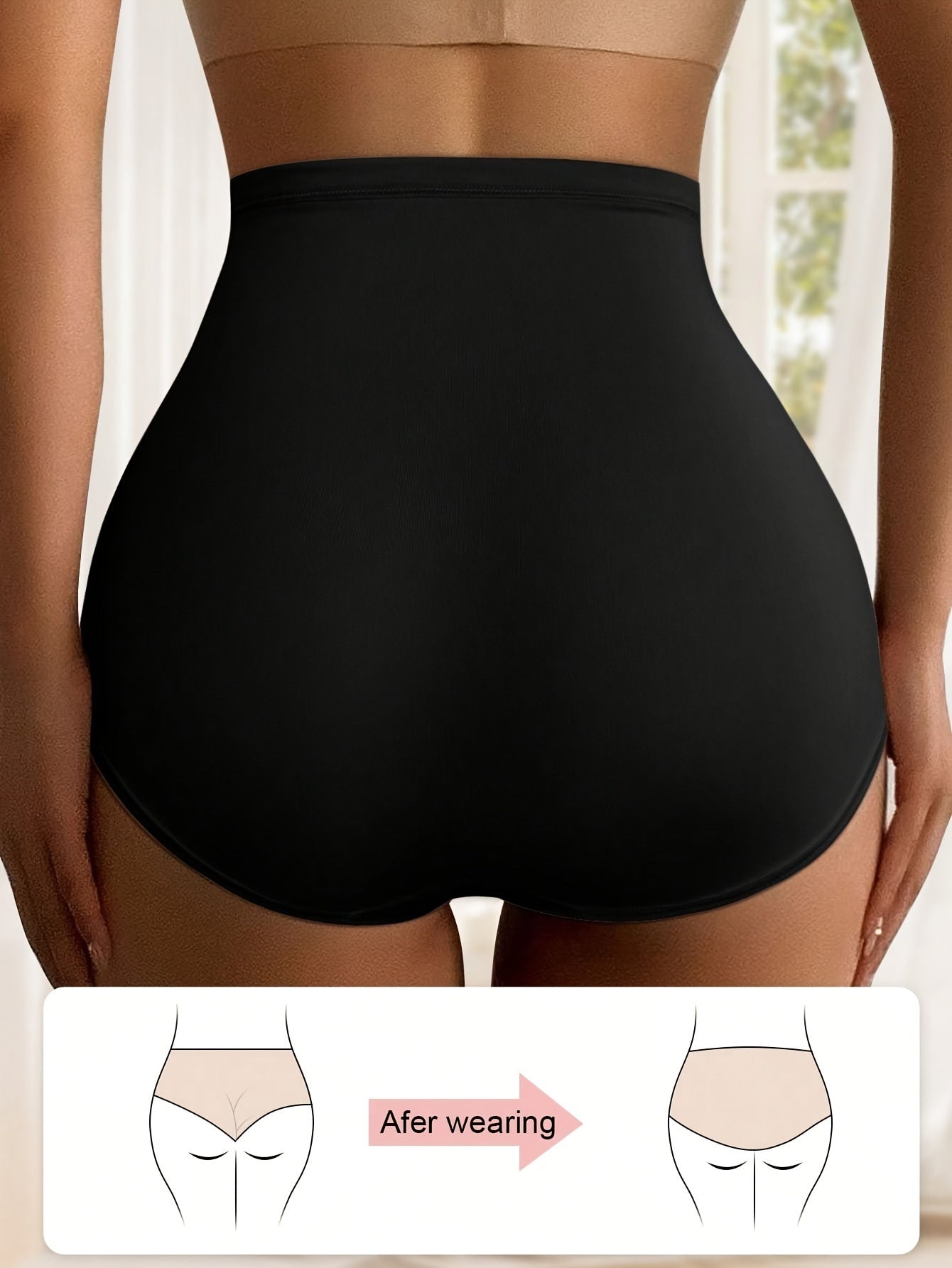 Seamless High-Waist Comfort Briefs - 5-Pack for Women - LuxyXO