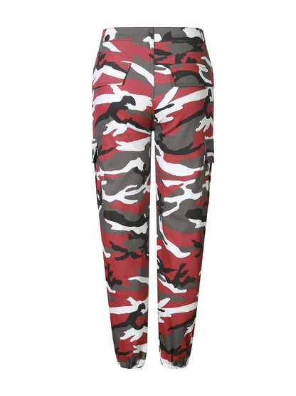 Loose Fit Y2K Camo Cargo Pants