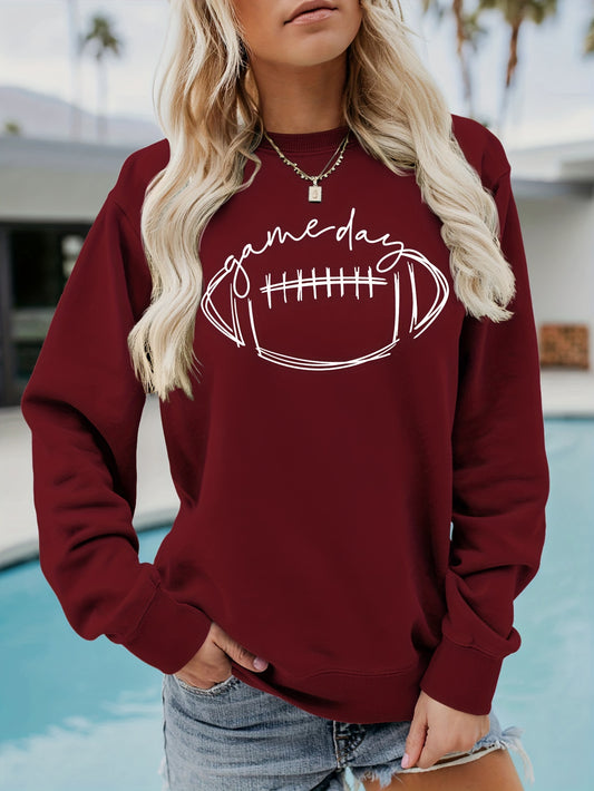 Sudadera de rugby para el día del partido para mujer