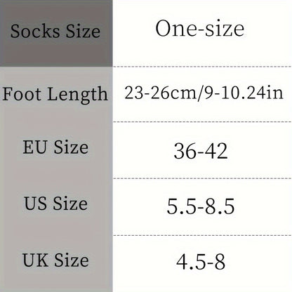 5/10 Pairs Solid Low Cut Socks, Simple & Breathable Unisex Invisible Socks, Women's Stockings & Hosiery