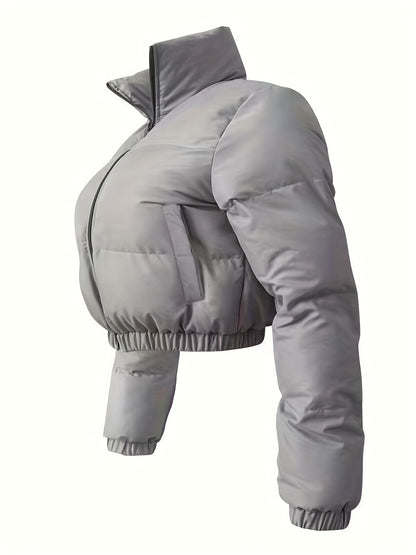 Parka Winter Wonder: prenda exterior impermeable, aislante, de manga larga y con cremallera para mujer