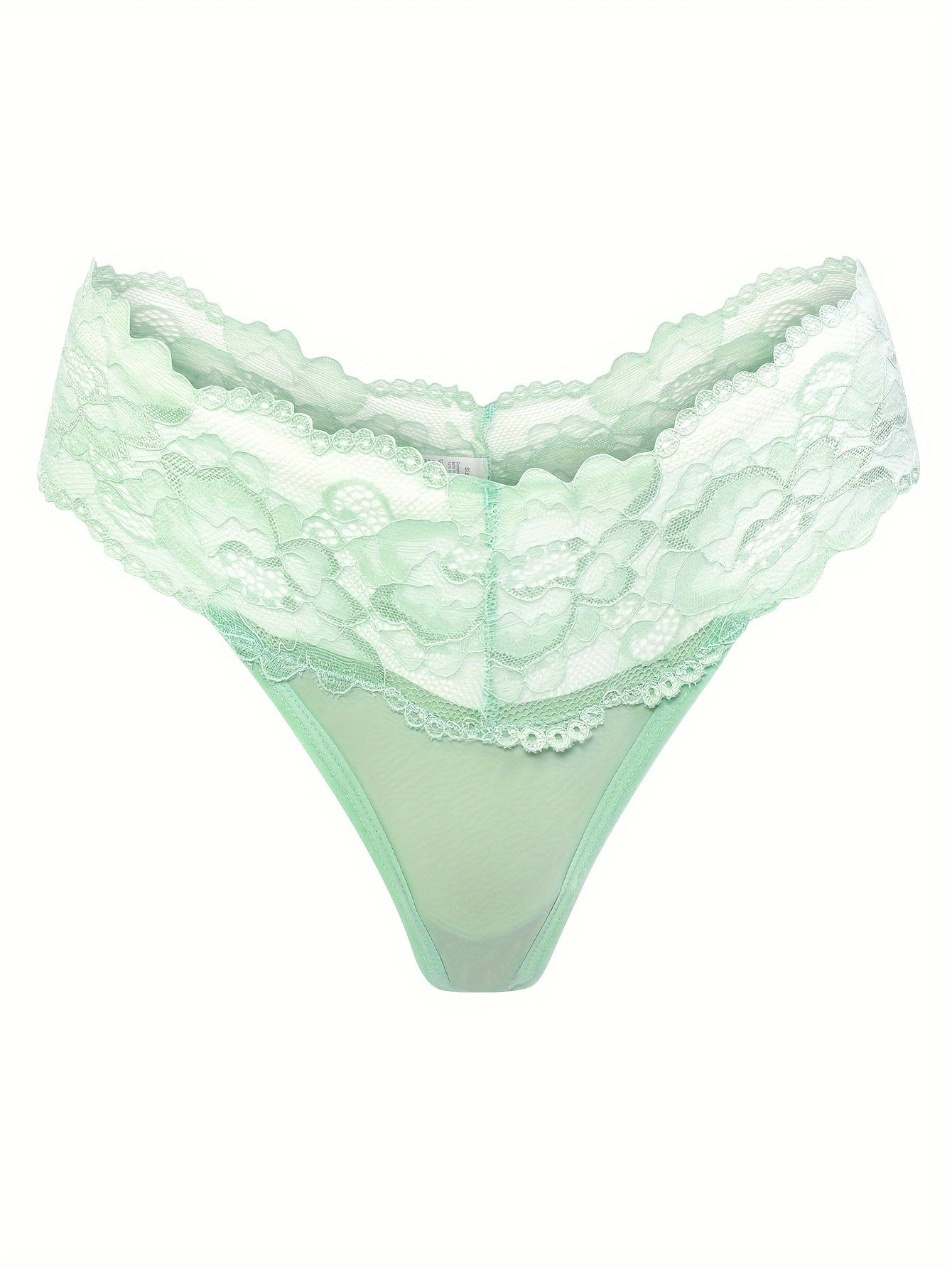 Sexy Lace Patchwork Thong - Comfortable & Breathable - LuxyXO