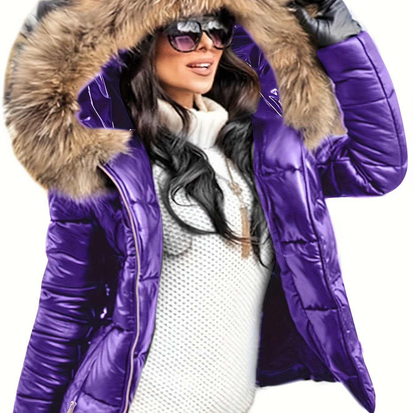 Slimming and Body-shaping Warm Jacket, Winter Outdoor Fashion Casual Hooded Jacket