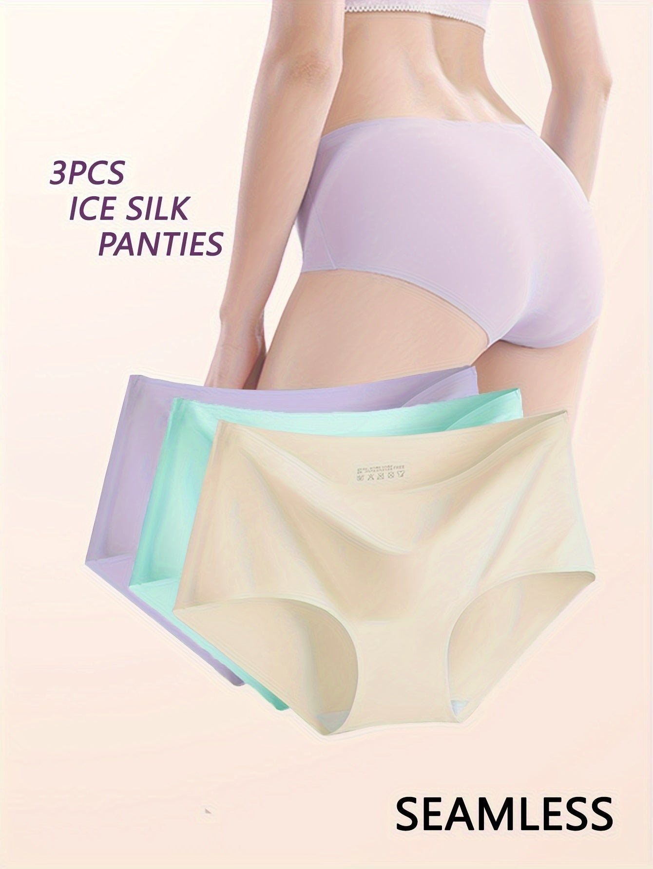 Comfy Chic Seamless Briefs - Ultra Soft & Silky 3pcs - LuxyXO