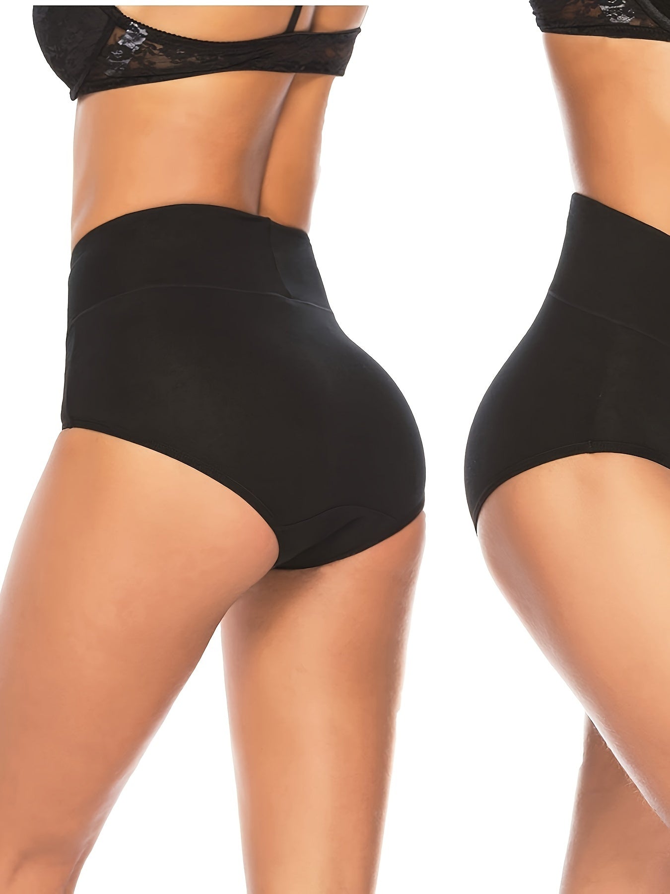 Ultra-Soft High Waist Briefs - Seamless Comfort - LuxyXO