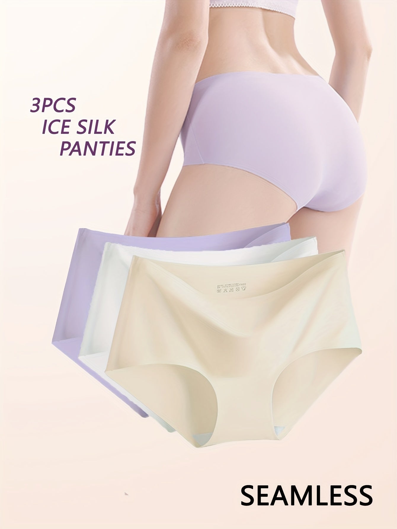 Comfy Chic Seamless Briefs - Ultra Soft & Silky 3pcs - LuxyXO