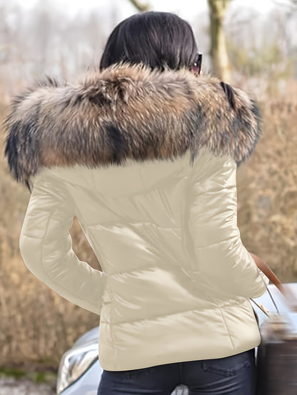 Slimming and Body-shaping Warm Jacket, Winter Outdoor Fashion Casual Hooded Jacket